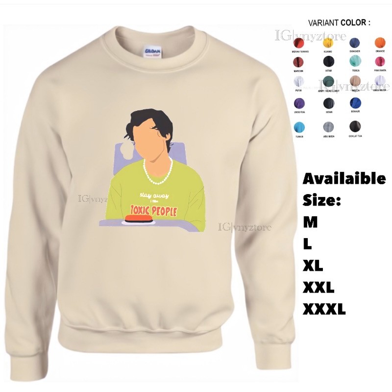 Harry Styles Hoodie Sweater Toxic People