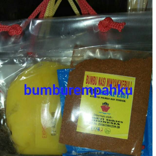 

Bumbu nasi minyak kuning. Bumbu komplit nasi minyak