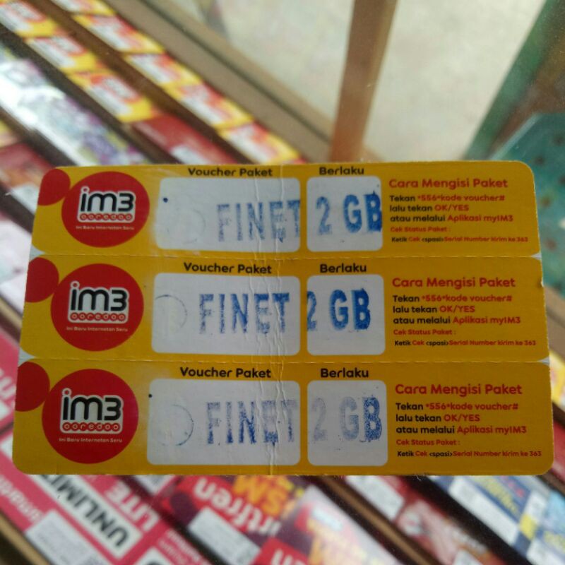 VOUCHER INDOSAT 2GB FREEDOM 30 HARI