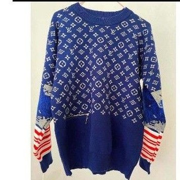 Sweater rajut LV