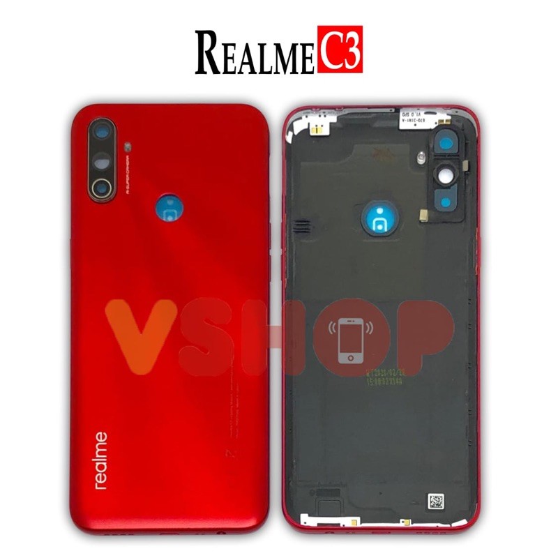 BACKDOOR - BACK CASING - HOUSING FOR REALME C3 TUTUPAN BATERAI