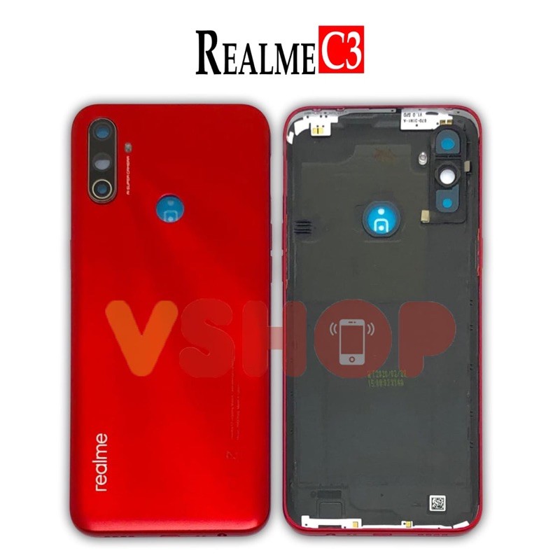 BACKDOOR - BACK CASING - HOUSING FOR REALME C3 TUTUPAN BATERAI