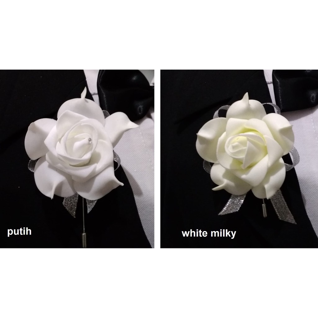 606 Corsage Aneka Warna pengantin laki-laki Korsase pin tusuk