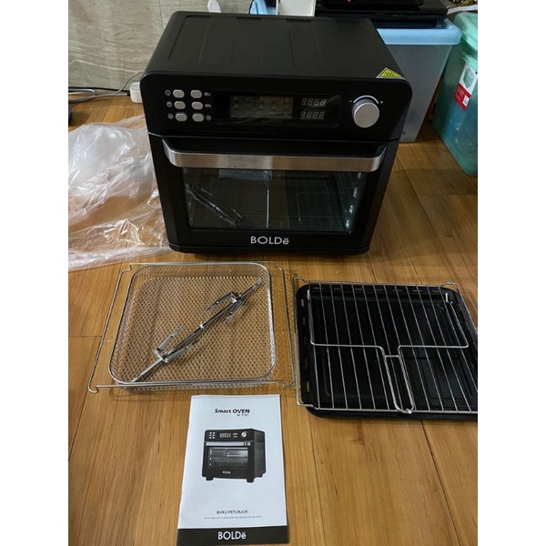 BOLDe SMART AIR FRYER OVEN 3 IN 1 - Oven Digital Garansi 2 Tahun