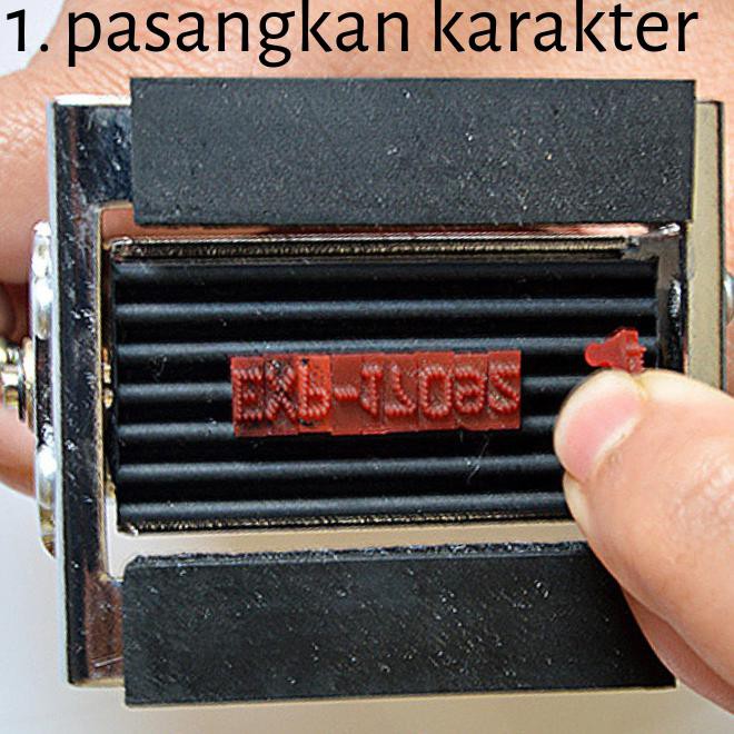 

Mesin Coding Expired Date - Stempel Manual | Nichia Stamper - Ukuran 2X3 Mm Tag : Ns