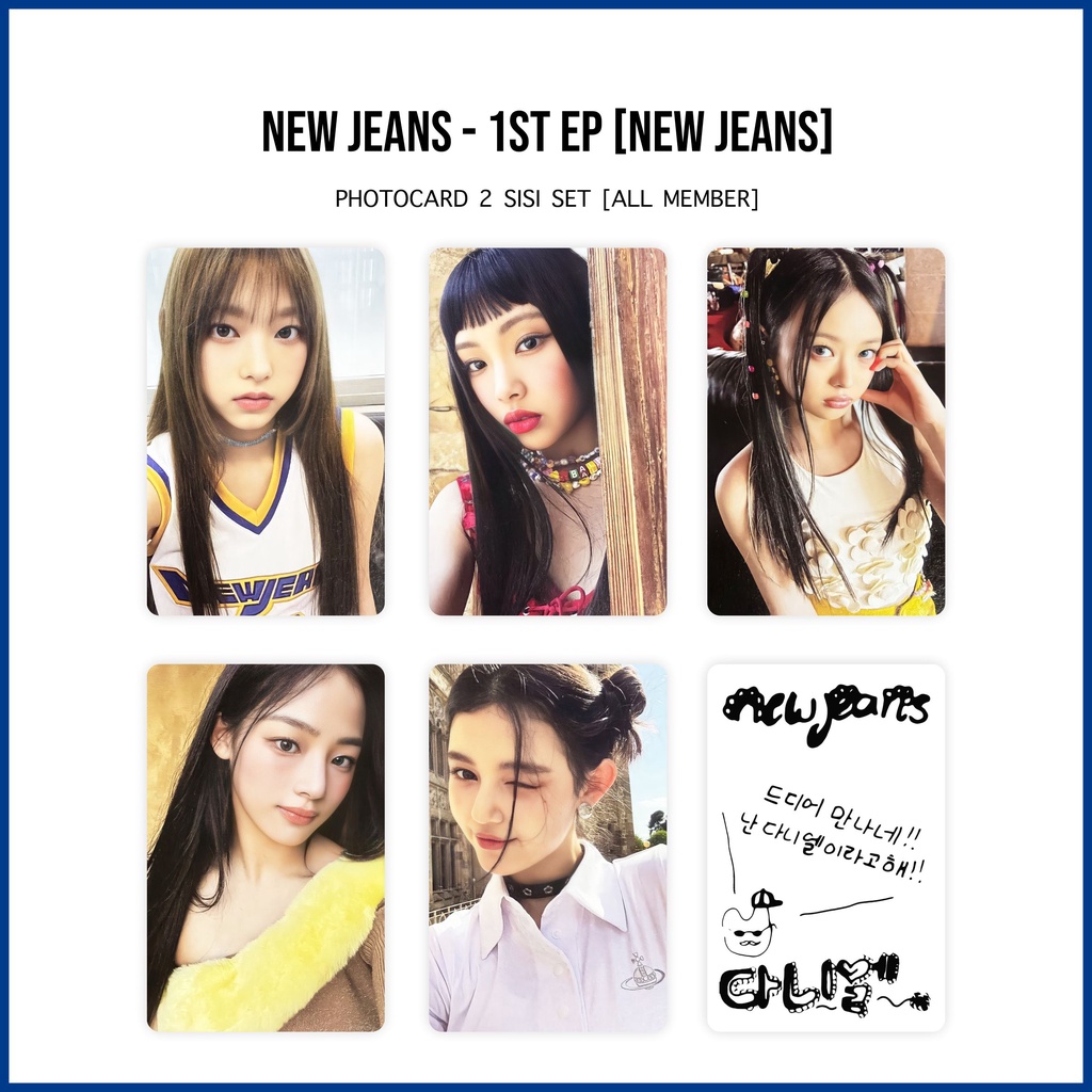 [SET] Photocard New Jeans 1st Ep