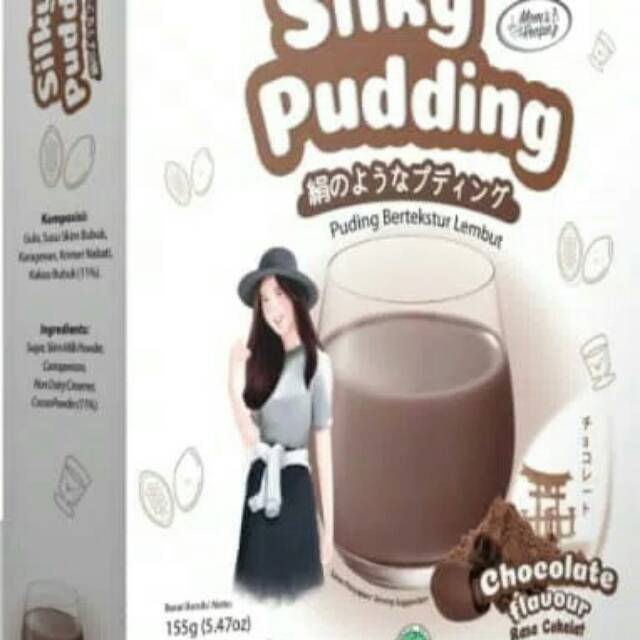 

Silky Pudding 155 gram, coklat, avocado, bubble gum