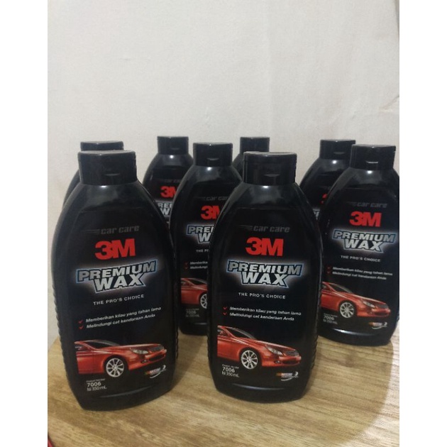 3M premium wax 350ml pengkilap mobil