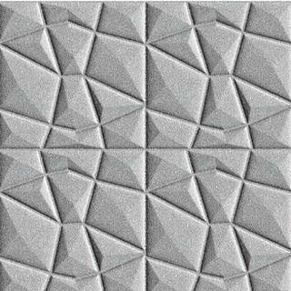 PROMO BELI 25 PCS FREE 1 PCS !! WALLPAPER FOAM DIAMOND /Wallpaper Dinding 3D Foam/ WALLFOAM 70X70 CM-JY0235 SILVER 6MM