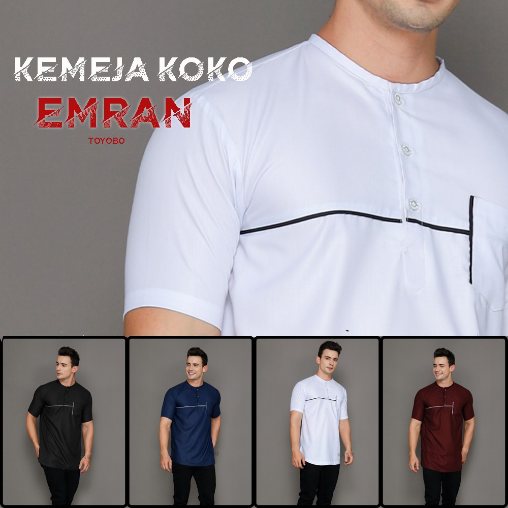 1991 - KEMEJA KOKO PRIA LENGAN PENDEK MODEL BARU BAJU KOKO 2022