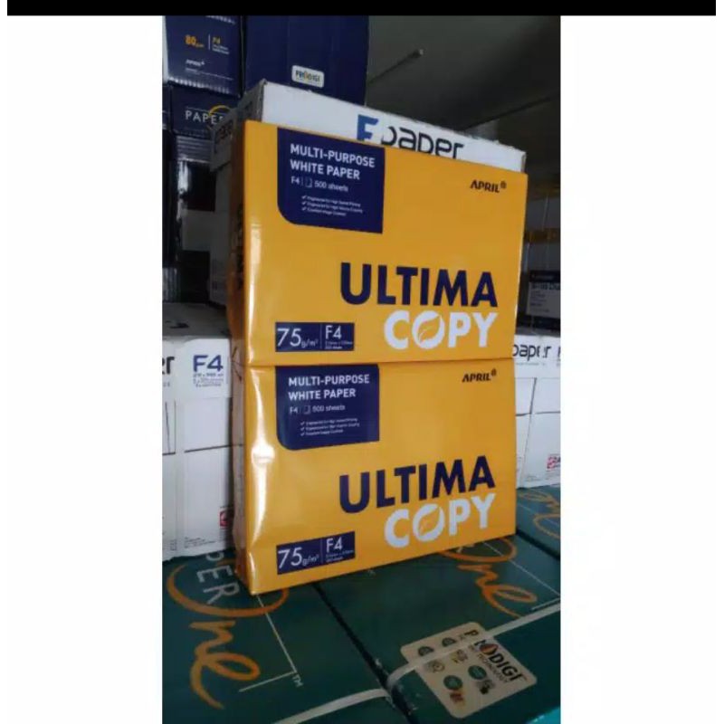 

RB ( SELAIN OJOL) KERTAS HVS PUTIH F4 75 GRAM DAN 80 GRAM