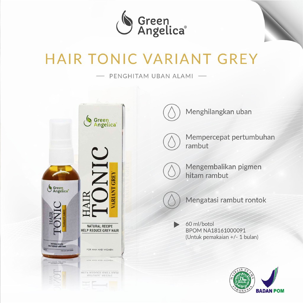 GREEN ANGELICA PAKET PENGHITAM RAMBUT ORIGINAL