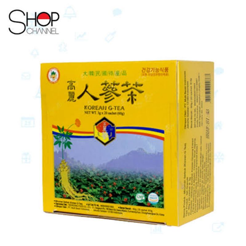 

INSAM KOREAN GINSENG TEA BOX 20'S X 3GR