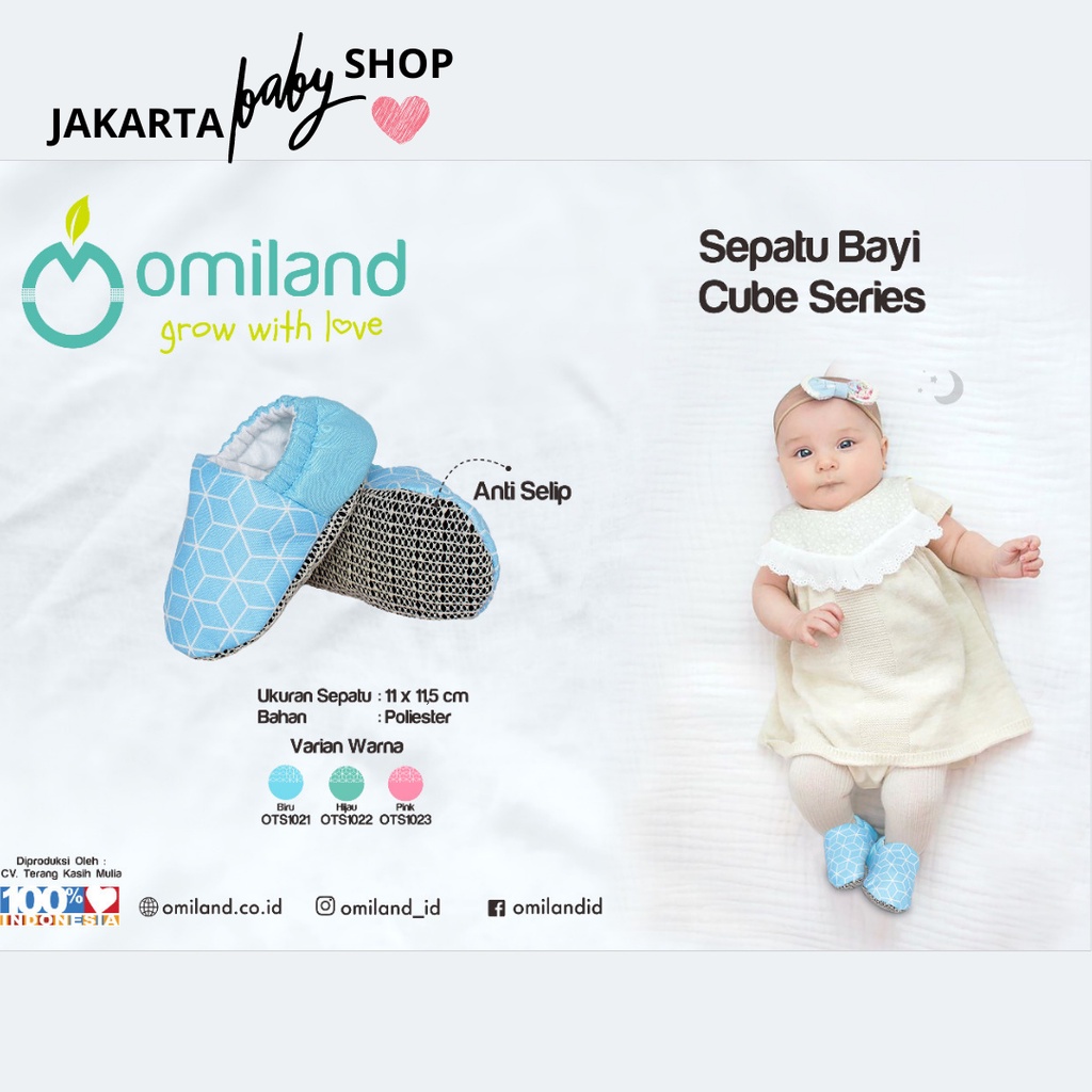 SEPATU BAYI CUBE SERIES OMILAND OTS102