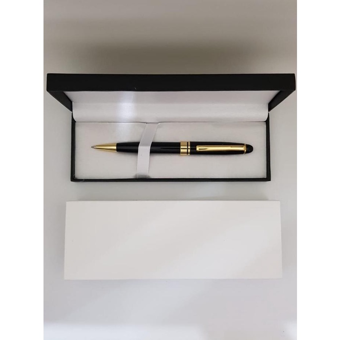 

Pulpen Promosi / Pulpen Elegant Model Montblanc 164 BP LQ Black GT