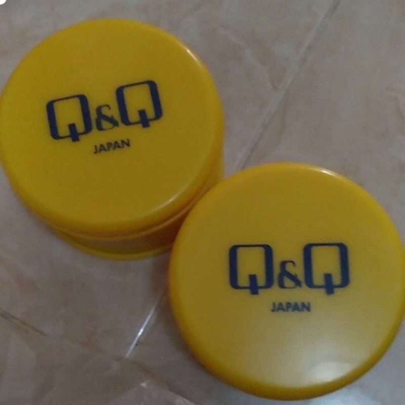 Q&amp;Q Jam Tangan Wanita Analog Karet Rubber - VQ86 VQ86J Tahan Air 10 BAR