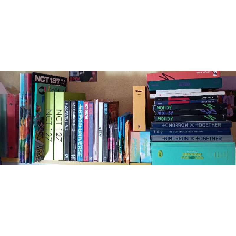 album sealed & only nct twice dicon skz straykids just b beat glitch mode sticker hello future helfu