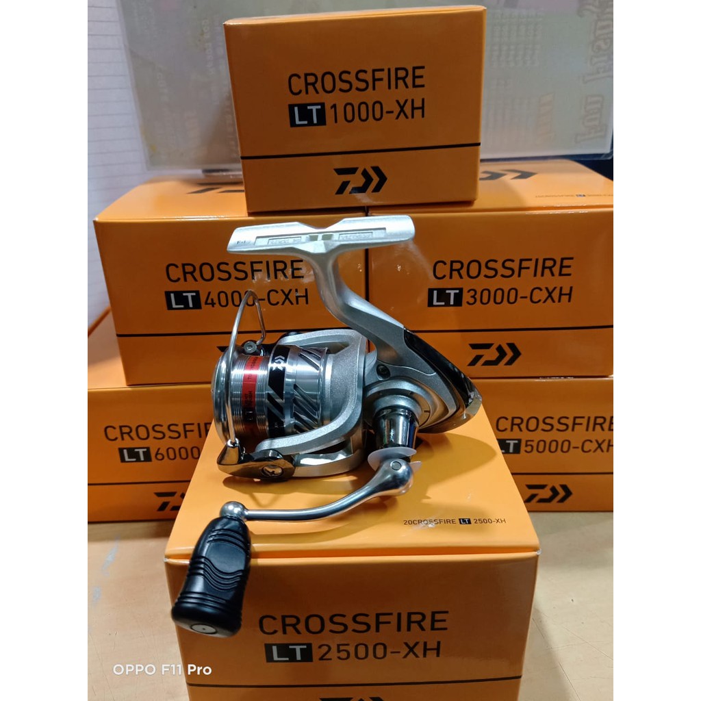 Ril Daiwa Crossfire LT | Light Tough | Spinning | Pilih ukuran