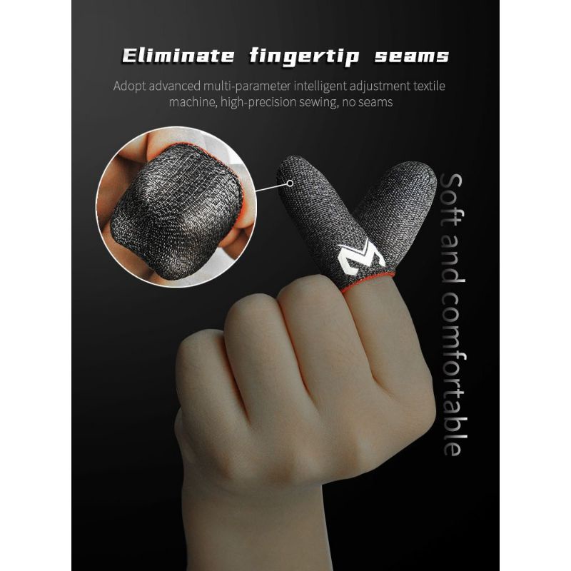 MEMO Finger Sleeve Sarung Jempol Anti Sweat Licin Elastis FS01