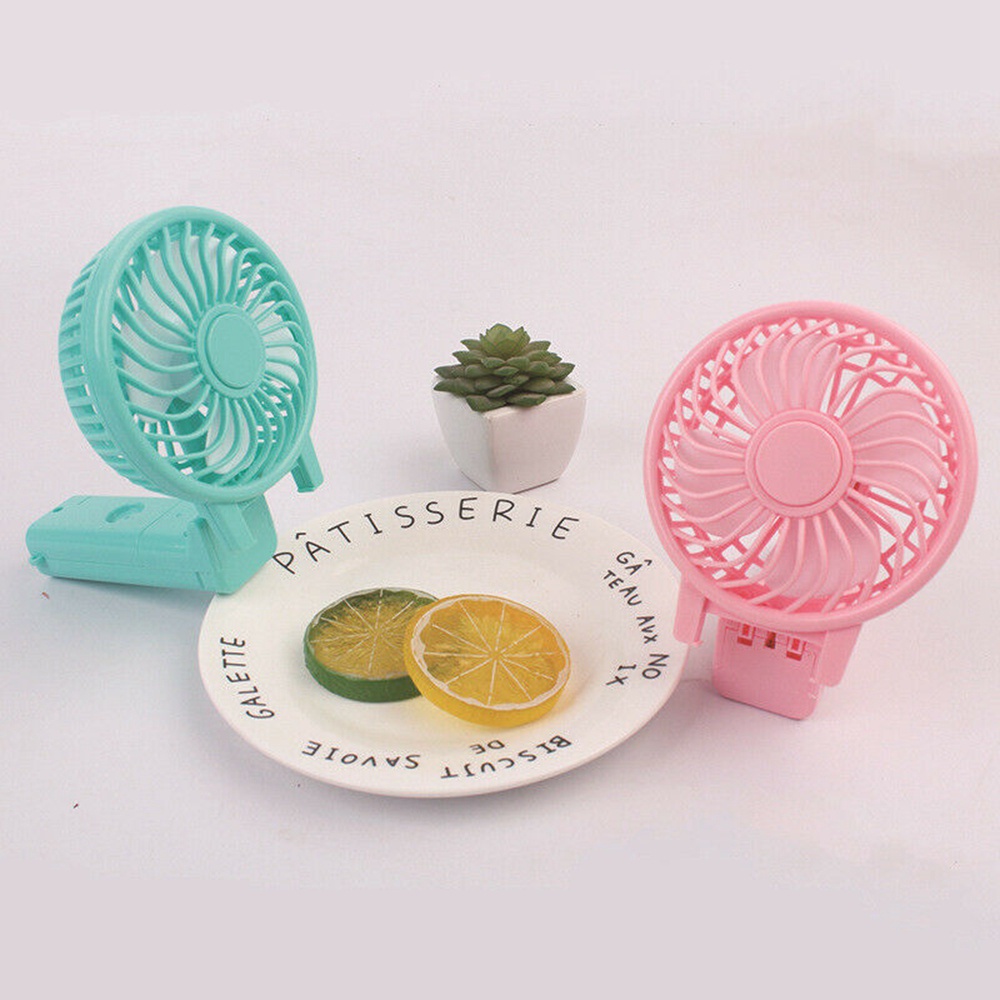 Kipas Angin Genggam Mini Portable Tanpa Baterai Untuk outdoor / Travel / Kantor / Asrama Mini fan