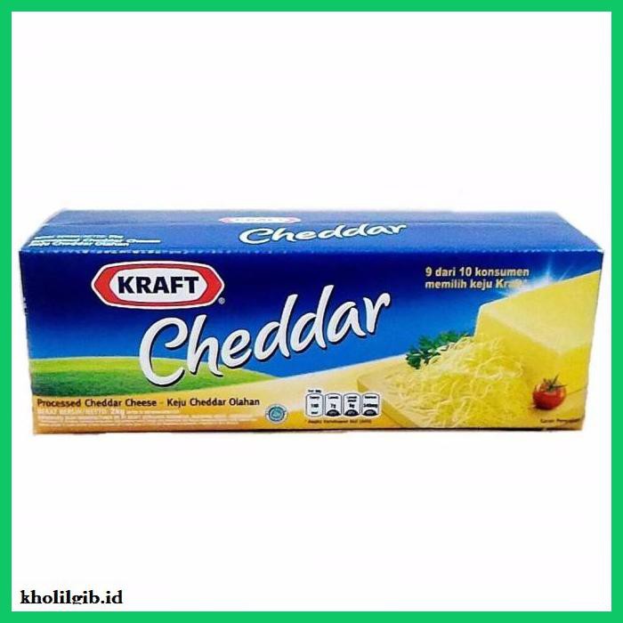 

Ujekujek- Kraft Kaju Cheddar 2Kg-Kraft Cheddar Cheese -Keju Blok -Original.