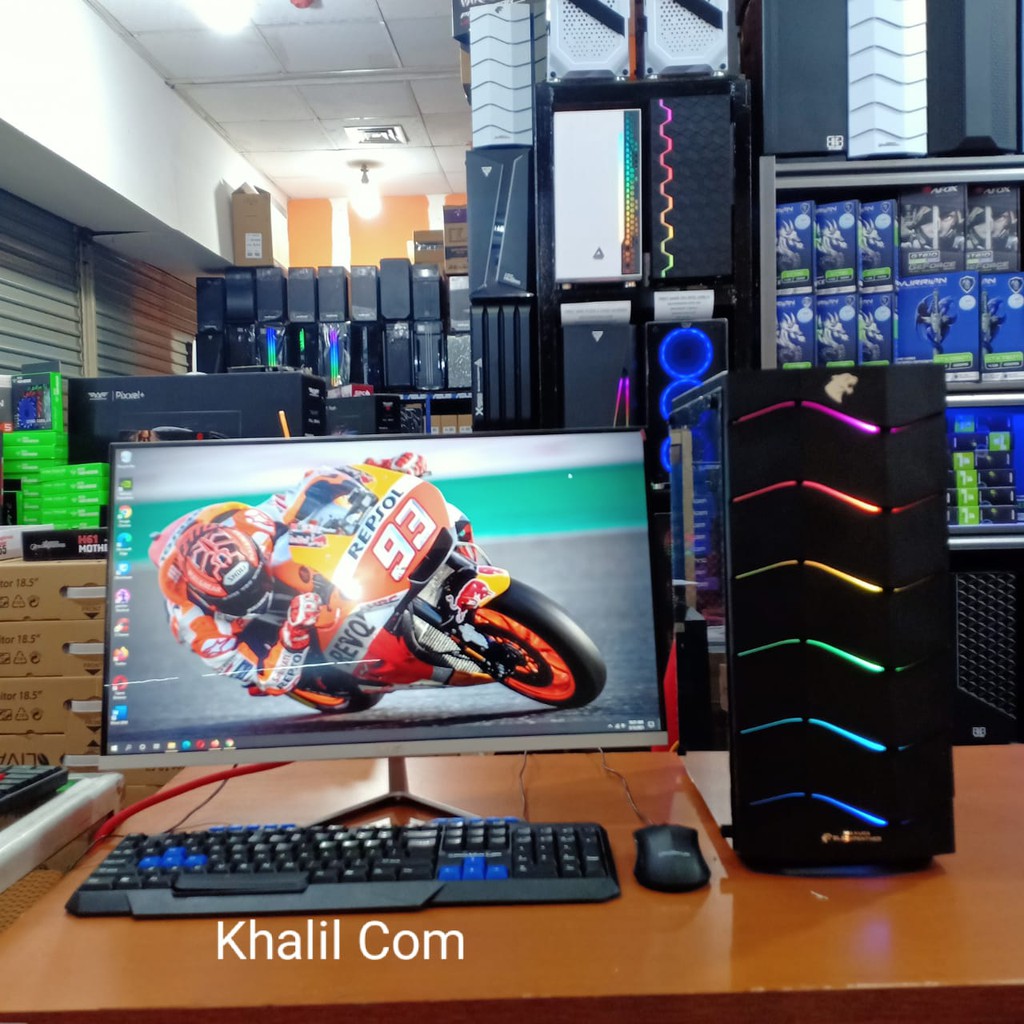 Pc Rakitan Core i7 3770  Vga 2 Gb  Hdd 1 Tb  Monitor 24 Inch Full New &amp; Garansi 1 Tahun