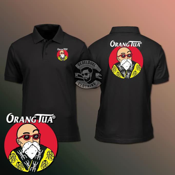 Pengiriman Cepat dan tepat Kaos polo shirt/ ORANG TUA kaos kerah ORANG TUA BARANG BAGUS