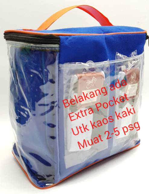 BHC    Uk 28.8 x 18 x 28 cm    TAS SEPATU TRAVELING  POUCH SEPATU  /  TAS SEPATU MIKA SERBAGUNA / TAS SEPATU  MIKA / TAS KOSMETIK / TRAVEL BAG TWSQ 28X18X28