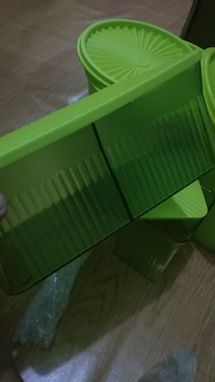 Snack It (hijau, Merah, Gold, Toska, Ungu, Hijau Lime) 1 Pcs Toples Crsytal Tupwr