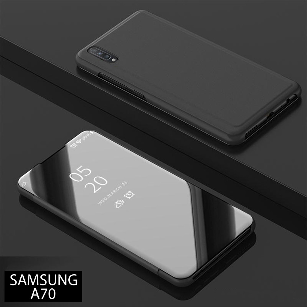 Samsung Galaxy A20/A30/A70 Clear View Standing Cover Hight Quality Copy | Flip Cover