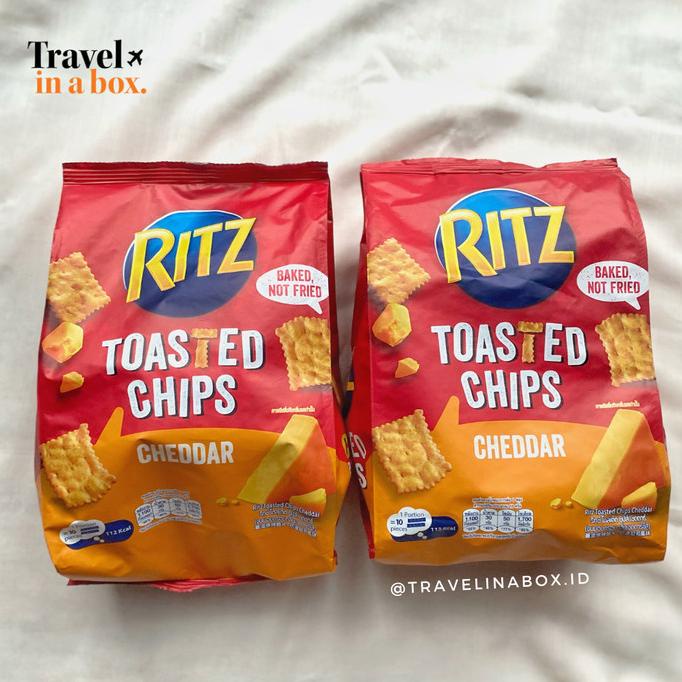 

NEW! Ritz Toasted Chips Cheddar - Sour Cream - Original (Snack Import)