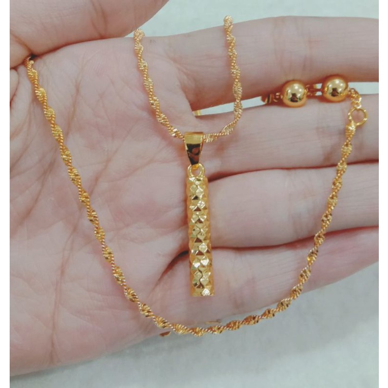 perhiasan set dewasa titanium H