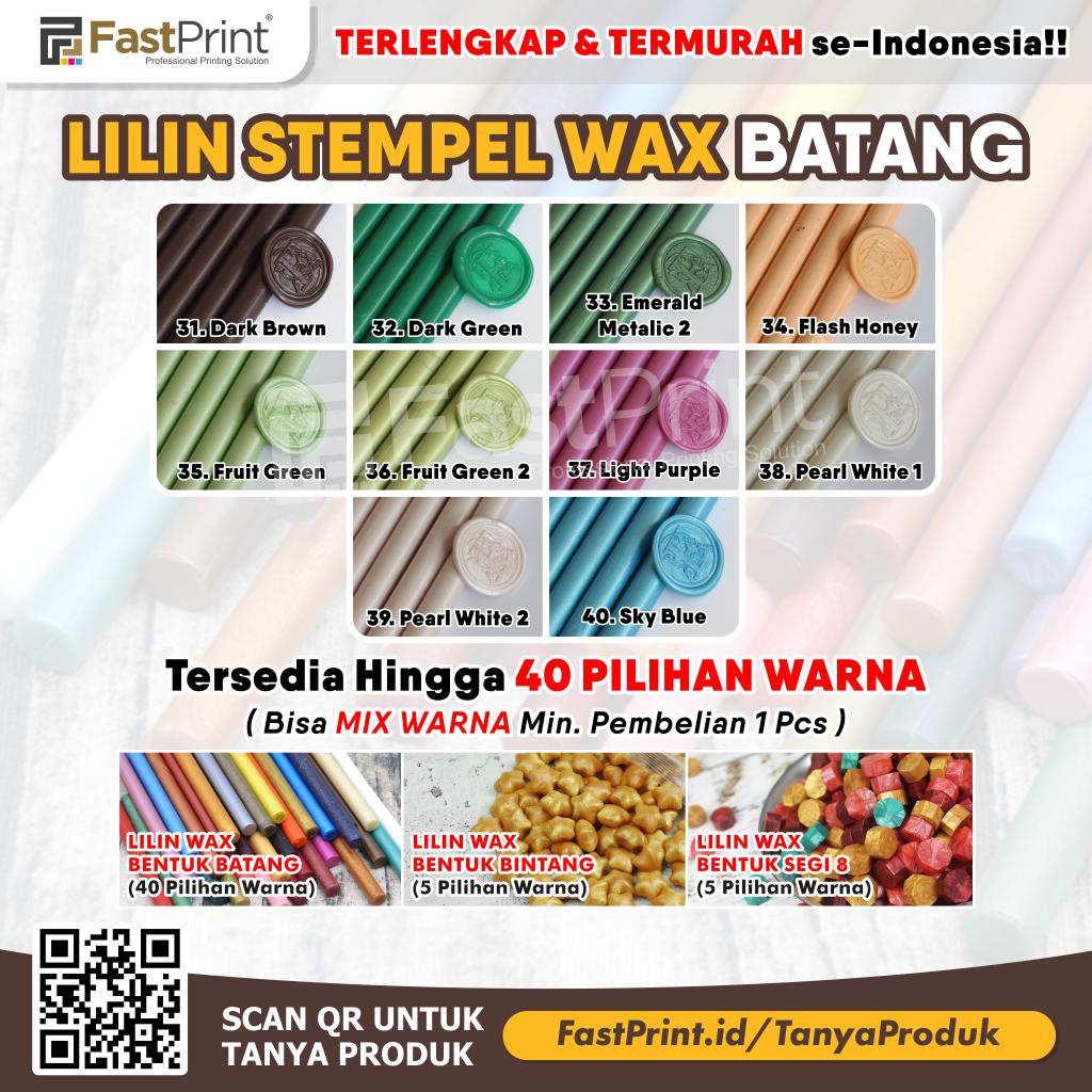 Paket Murah Wax Candle Spoon Stempel Lilin Seal Wax Batang