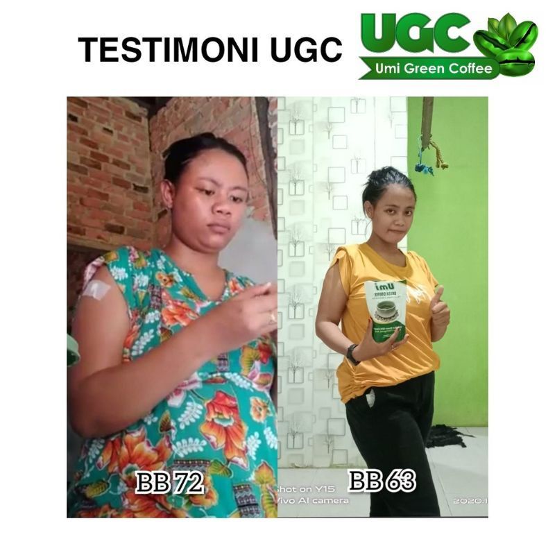 ‼️READY‼️UMI GREEN COFFEE UGC DIJAMIN ORIGINAL 100%/ pelangsing badan penurun berat badan / kopi diet / kopi hijau