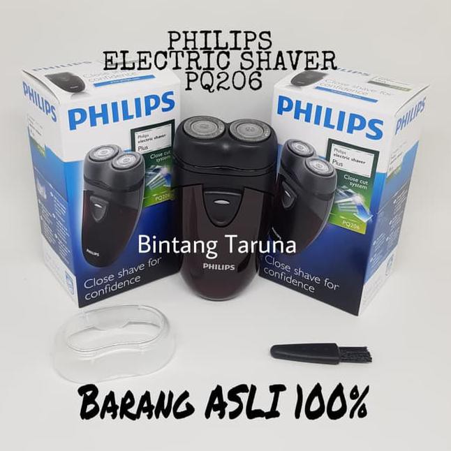 Shaver Philips PQ-206 Alat Cukur Kumis Philips PQ206 Elektrik Shaver
