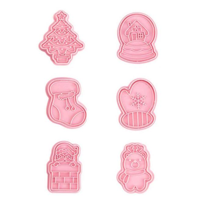 

Top 6Pcs Cetakan Fondant Bentuk Kartun Pohon Natal Untuk Dekorasi K Pn43625
