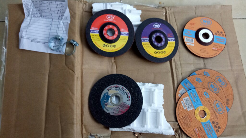 Batu Potong / Potong Flexible 4 / 4 Inch / 4x3.0mm Ac 60 Wd Asli