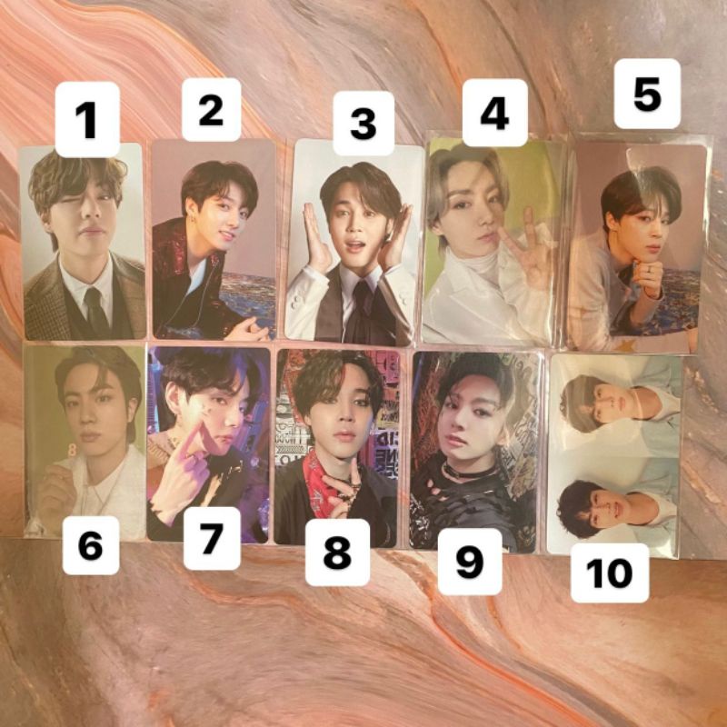 FREE PC OFFICIAL BTS Official Photocard PC Festa D day calendar the fact china SG22 season's greetin