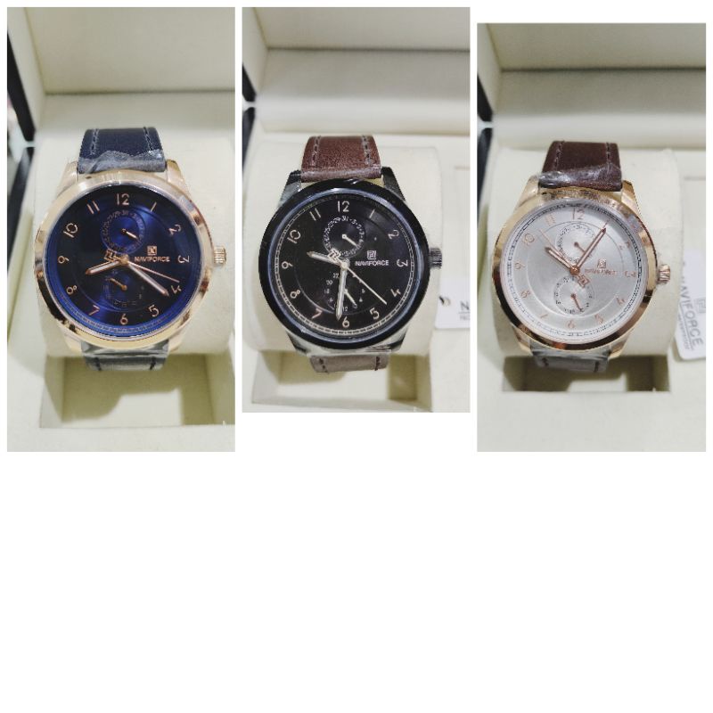 JAM TANGAN PRIA NAVIFORCE 3004/ NAVIFORCE 3004 ORIGINAL