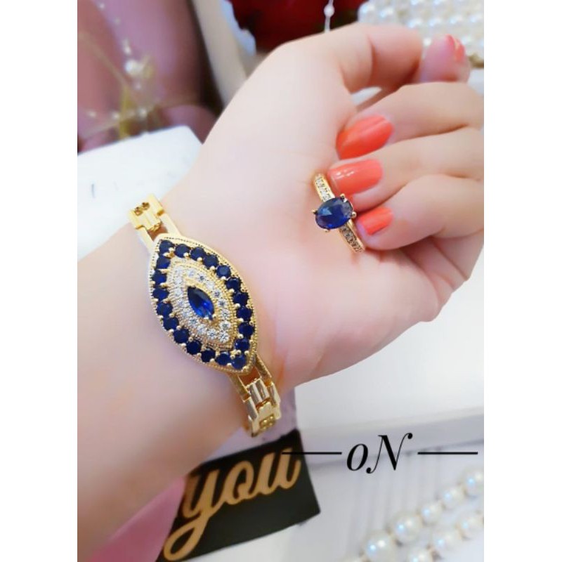 Xuping Gelang dan Cincin GcB557