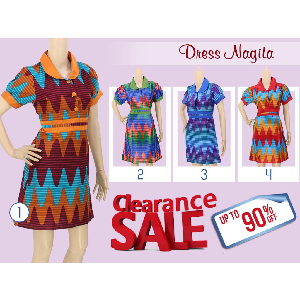 Dress Batik Modern