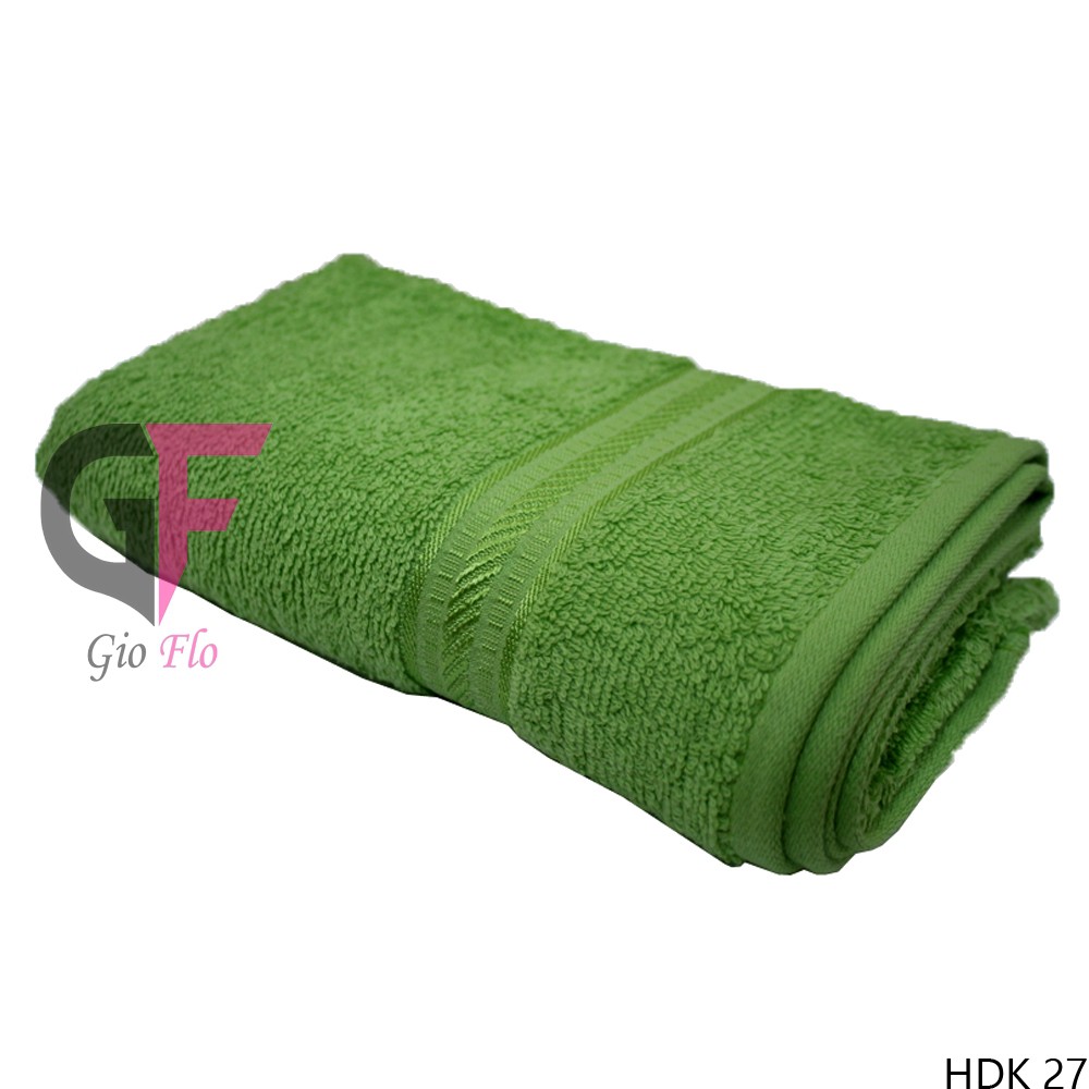 GIOFLO Handuk Mandi Polos Green / HDK 27