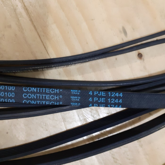 V BELT FAN BELT MESIN CUCI FRONT LOADING PART 4PJE1244 ORI HT