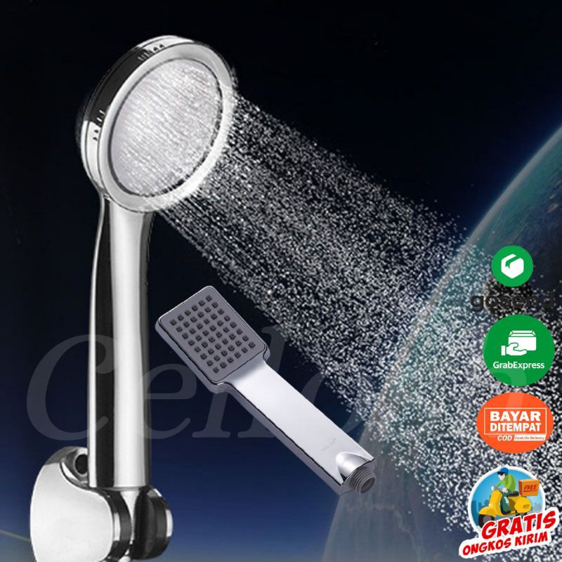 Kepala Shower Mandi Minimalist Pressurized Nozzle