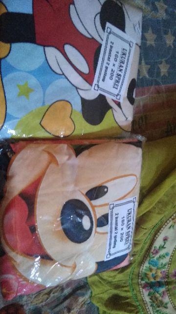Sprei Mickey Uk 120, 160, 180
