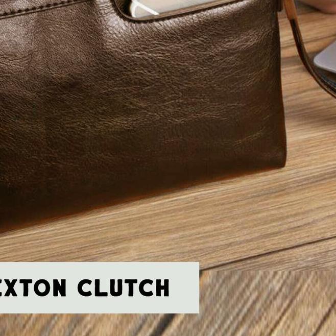 MS Clutch Bag - Tas Tangan Kulit Pria Kyojin e V7727