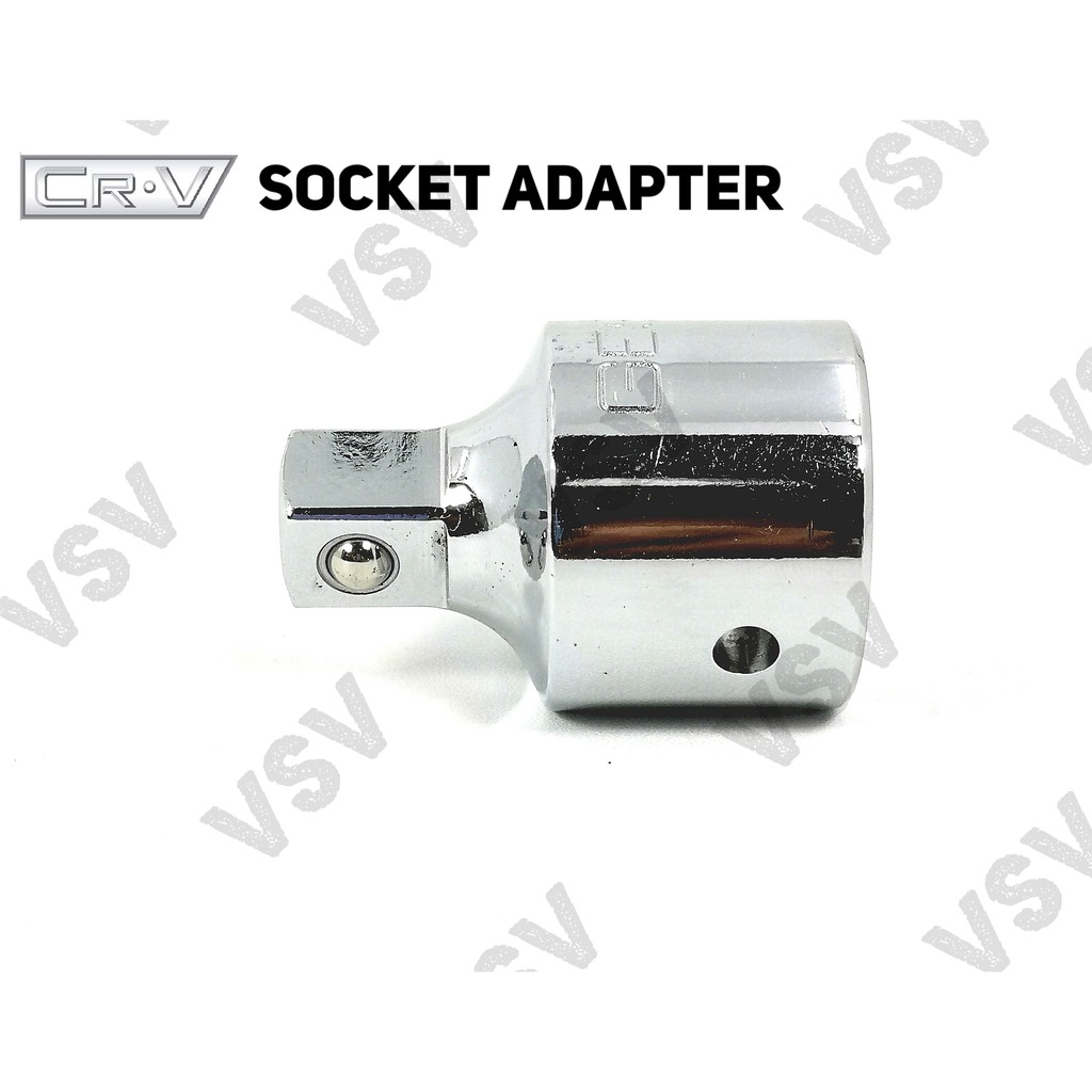 Gestar Socket Adapter 3/4&quot;Fx1/2&quot;M Shock Adaptor Sock Sambungan Sok