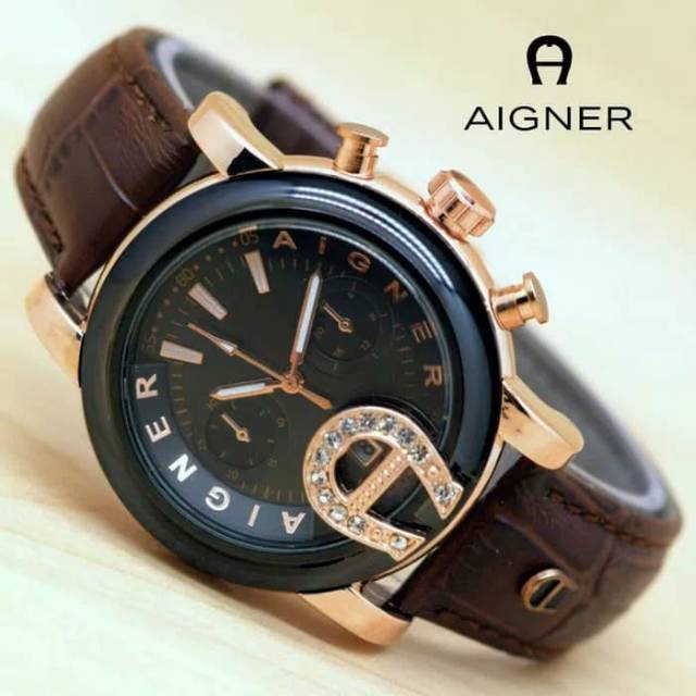 Jam Tangan Wanita Aigner Bari BlackRose