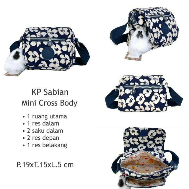 Tas Kipling Sabian Suprem - Tas Selempang Kecil Mini Wanita
