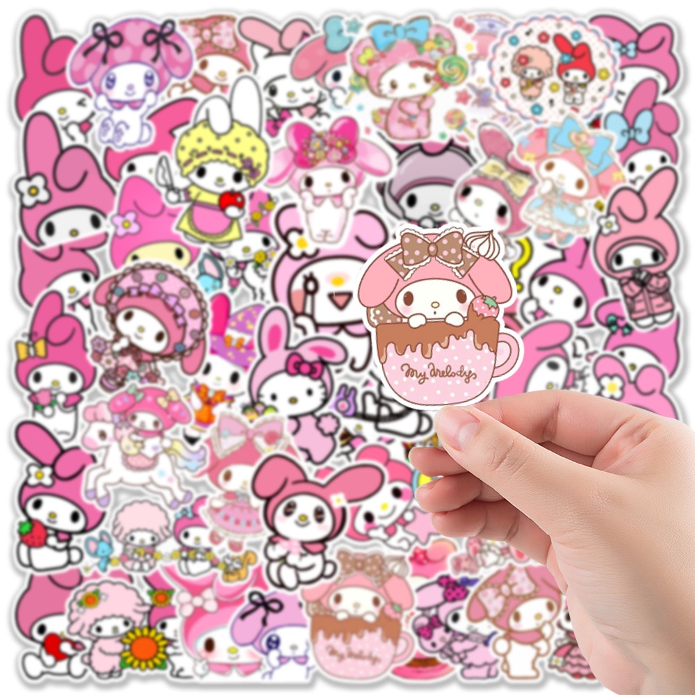 

Stiker Kartun My Melody Sanrio isi 26 pcs